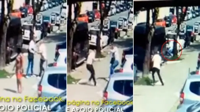 Video asaltó a la persona equivocada murió en plena calle