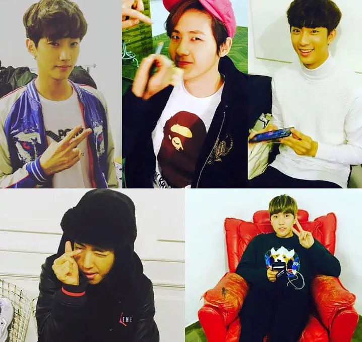 B1A4 son juguetones y deportivos en sesión para CéCi