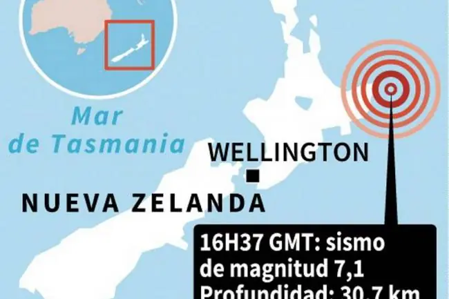 Alerta de tsunami en Nueva Zelanda