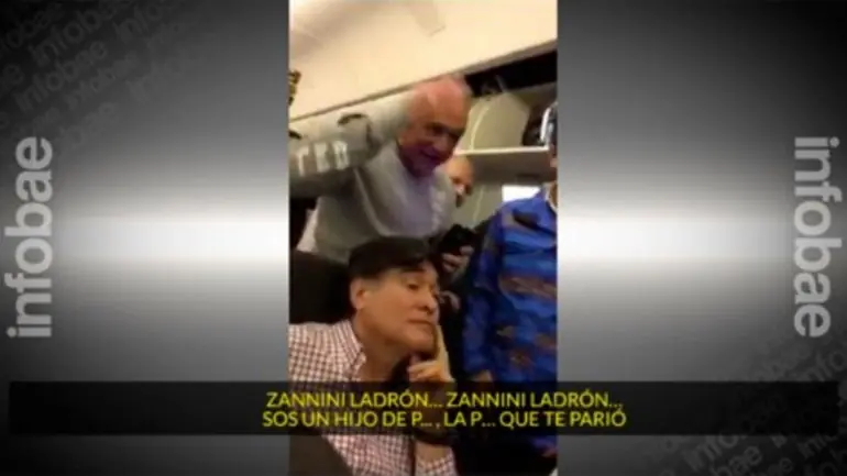 Clarín critica al violento de Claudio Palumbo