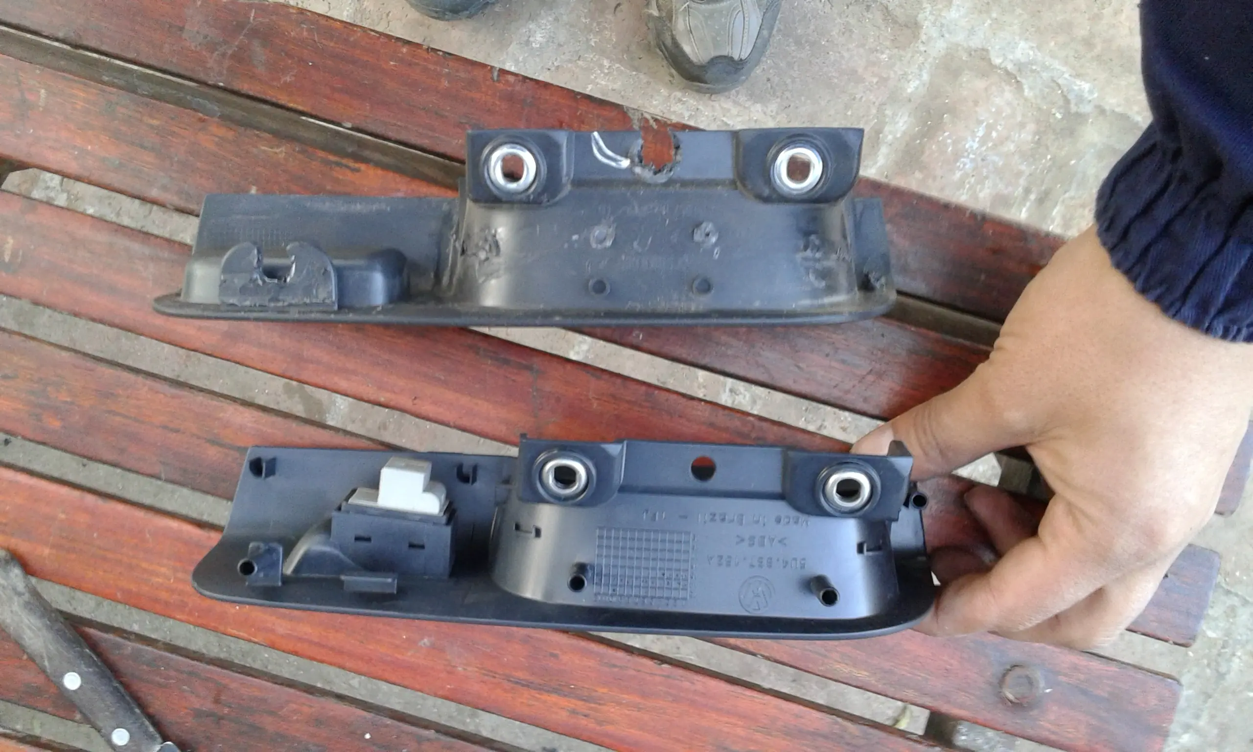 Colocación de alza cristales Gol Trend