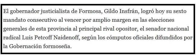 Asi terminaron las elecciones y 