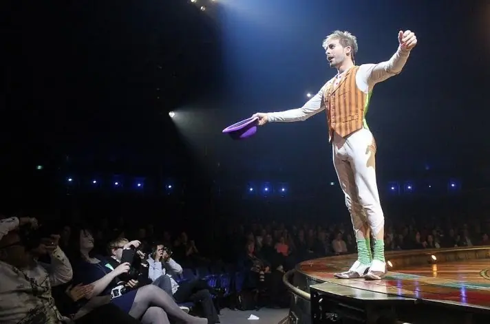 travesuras e un argentino en el Cirque Du Soleil
