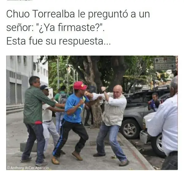 Ultima hora:Tremenda coñiza a Chuo Torrealba