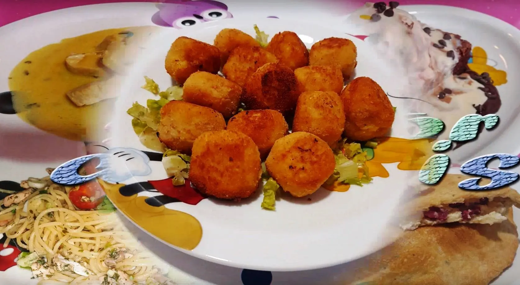 Croquetas de patata y bacón. Fácil, rápido y barato
