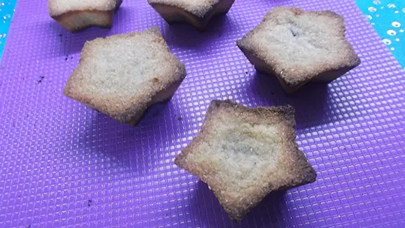 Estrellitas de almendra y datiles