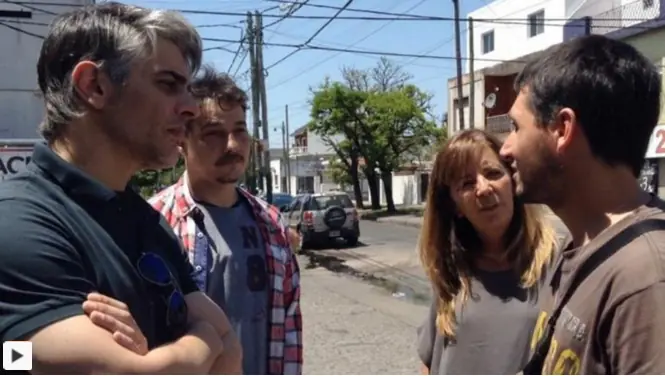 Actores k en campaña por Scioli