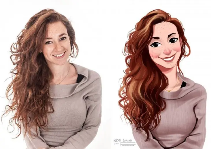 Artista ilustra a usuarios de Instagram al azar