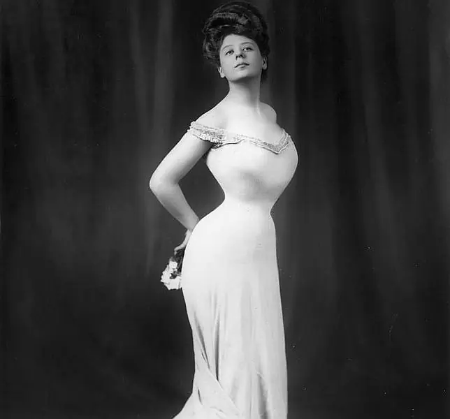 Rasgos que hacian a una mujer sexy en 1900
