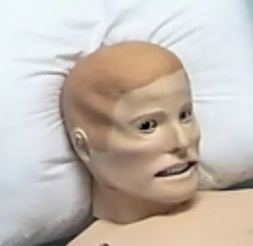 Perturbador: Maniquí de un crap movió los ojos