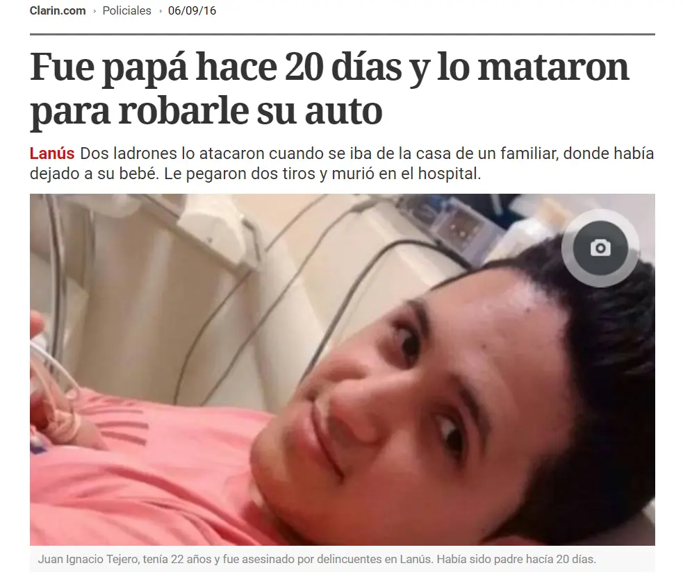 Por estas cosas no vuelven mas