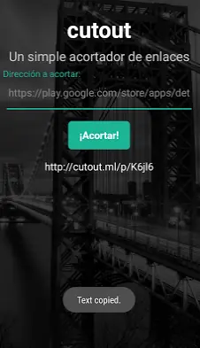 Copiar enlaces desde el pc a android.