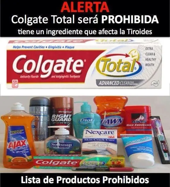 Triclosán Cuidados con los niños