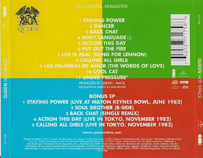Queen- Discografía Remasterizada 2011 [FLAC]