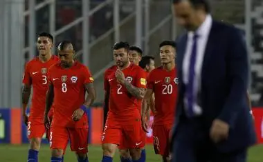 Chile Eliminado, Chile Eliminado adios Rusia 2018