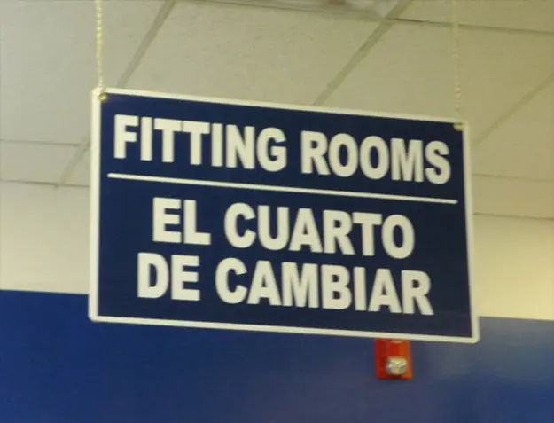 Los 20 carteles peor traducidos de la historia