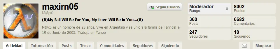 taringa!