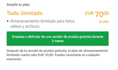 almacenamiento en la nube