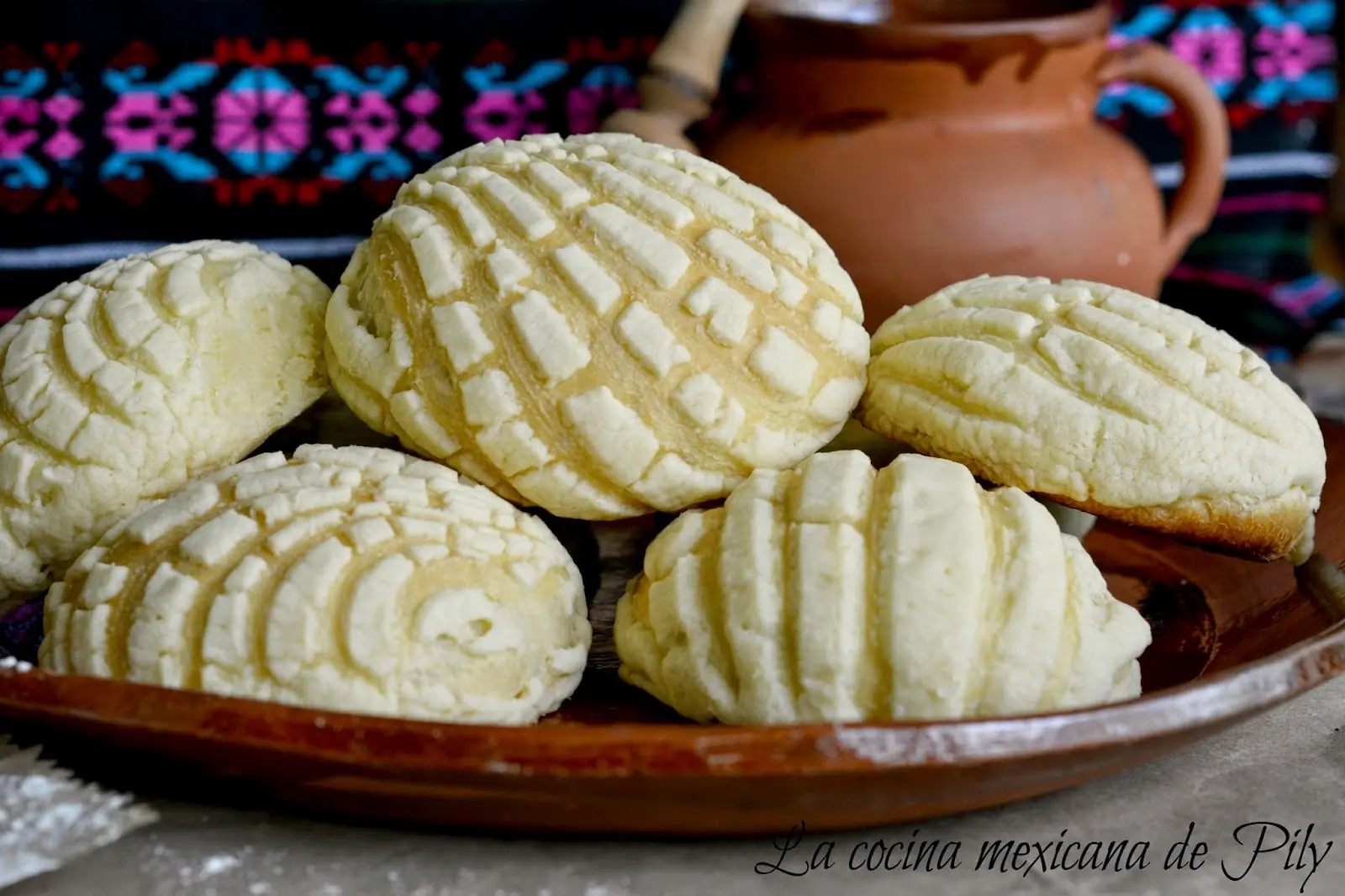 La concha, el pan dulce de tradición