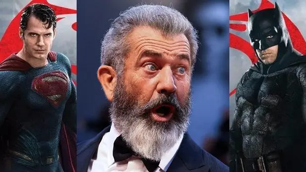 Mel Gibson vio BATMAN V SUPERMAN y dijo: "es una mierda"