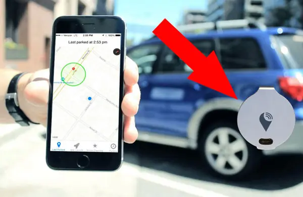 Localizar auto con Trackr