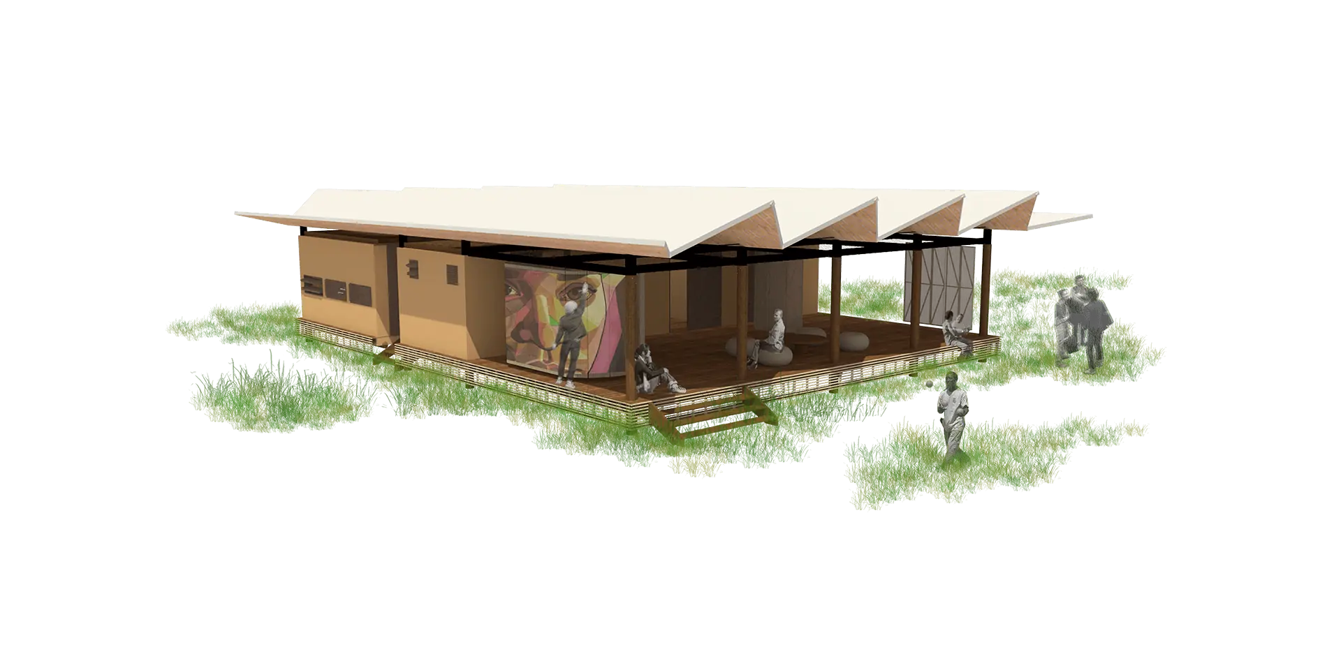 Uruguayos irán a Ghana a construir un edificio sustentable
