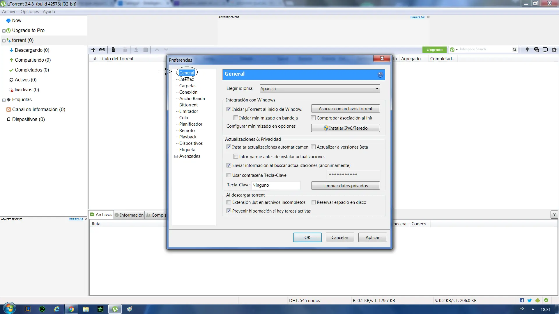configuracion
