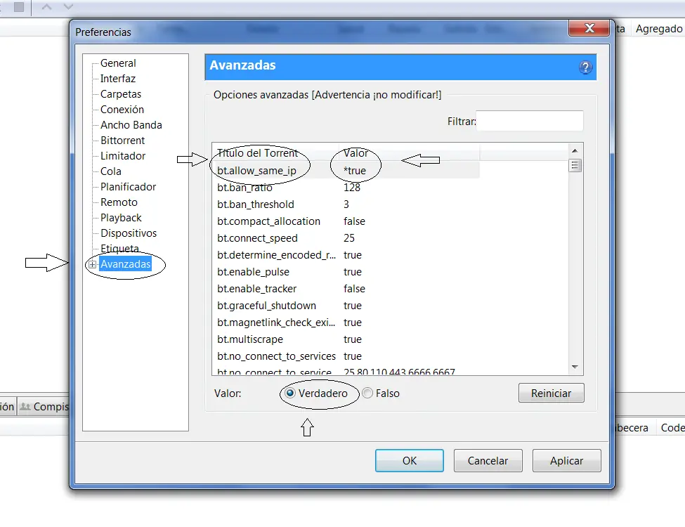 configurar
