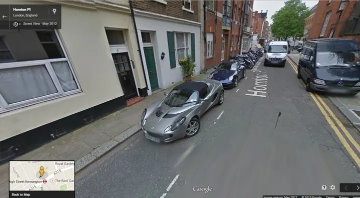 Los coches más exclusivos cazados en Google Street View Los coches más exclusivos cazados en Google Street View