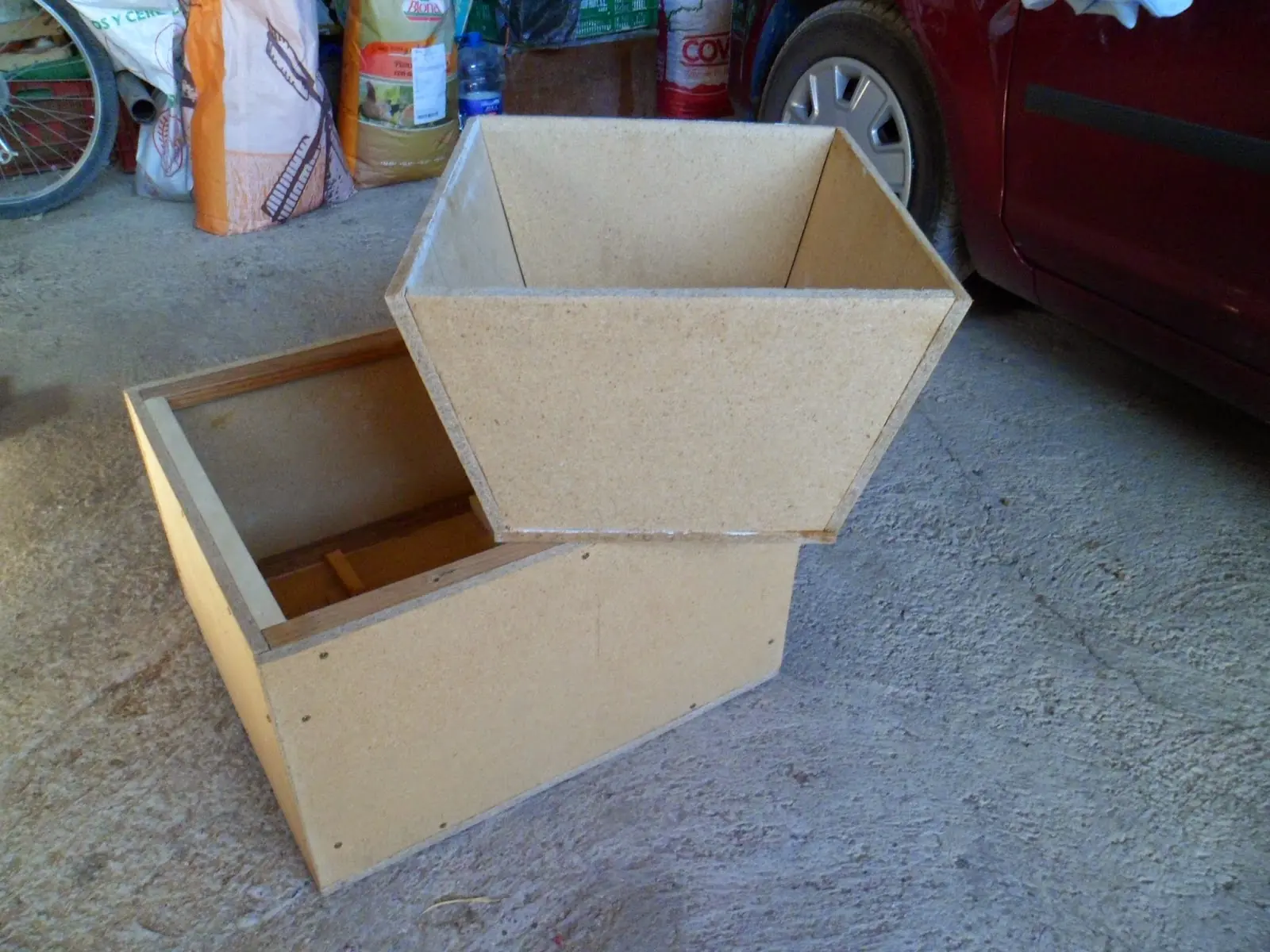 Horno solar casero
