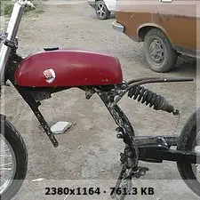 Mi humilde proyecto de Cafe Racer