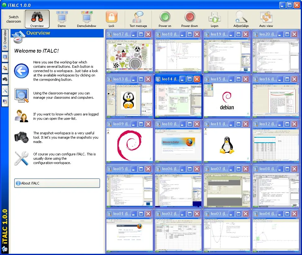 Software libre para el control de laboratorios informaticos