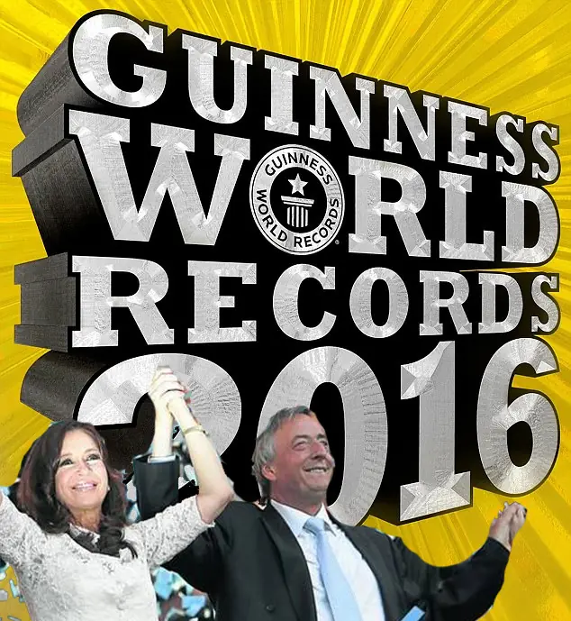 Los Kirchner en los Records Guinnes