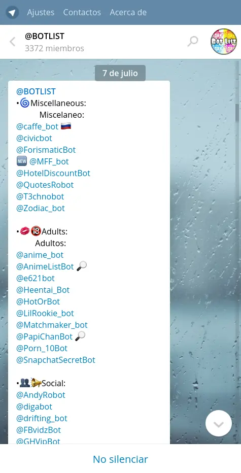 Bots para Telegram