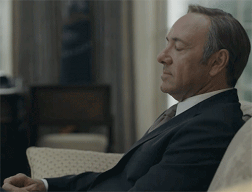 Frases de Frank Underwood + dibujo