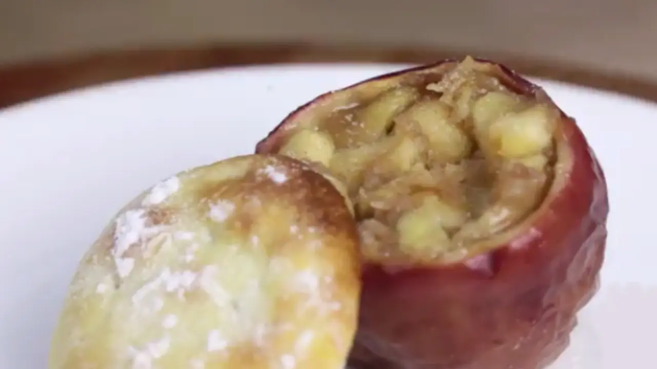 Cómo hacer tarta de manzana en una manzana