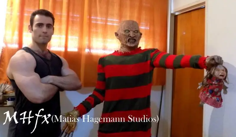 Freddy, Jason y Michael,  figuras tamaño real