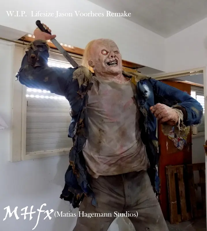 Freddy, Jason y Michael, figuras tamaño real