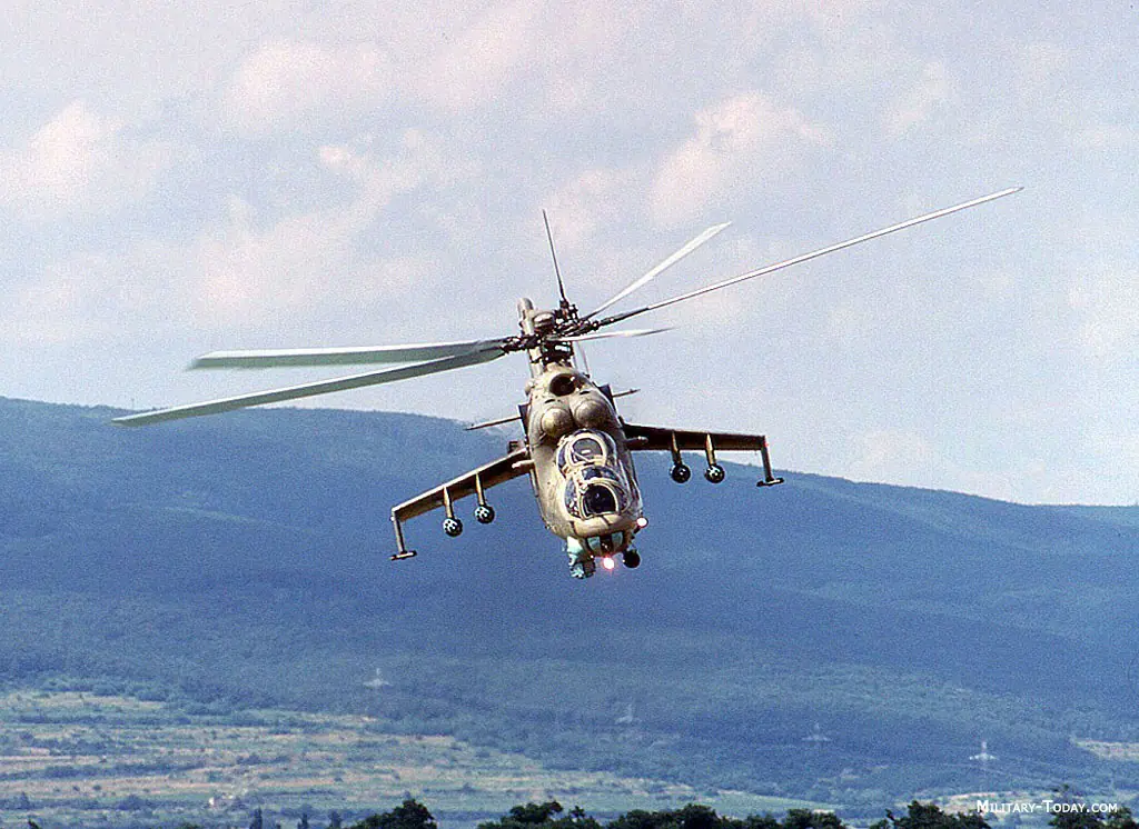 Helicópteros de Combate en Servicio en el Mundo Helicópteros de Combate en Servicio en el Mundo