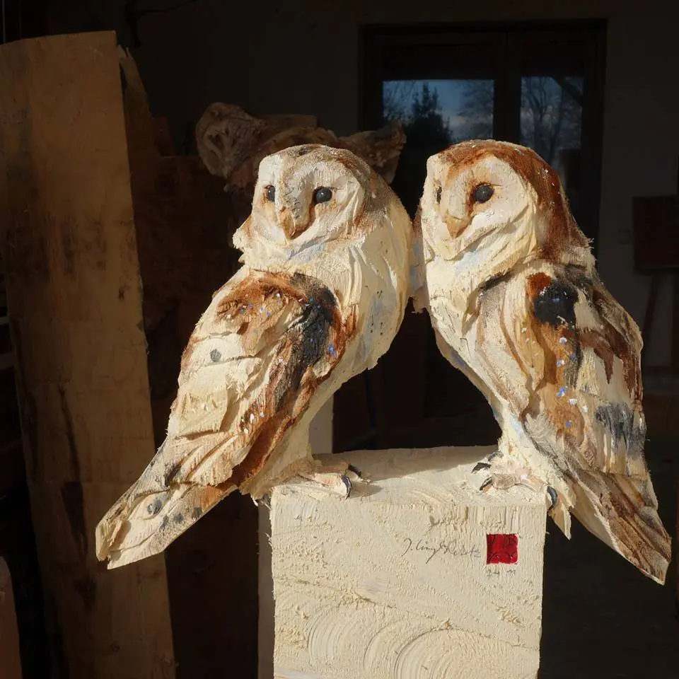 Las tallas en madera de Jurgen Lingl Rebetez