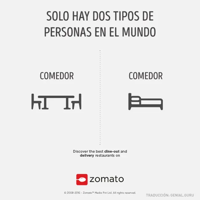 Solo existen dos tipos de personas en el mundo Solo existen dos tipos de personas en el mundo