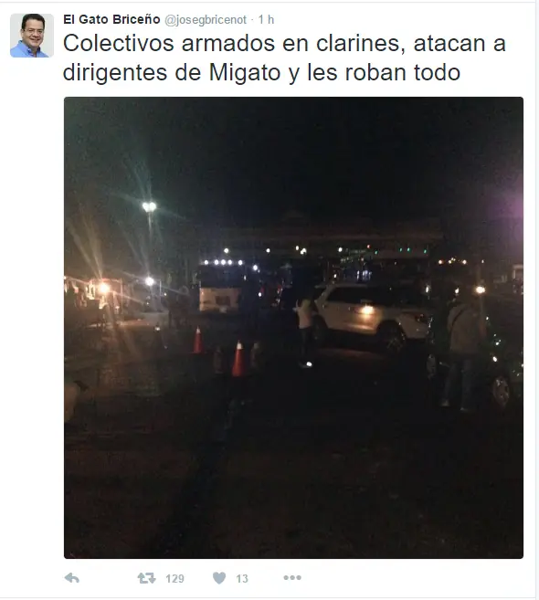 ¡No nos dejan pasar a Caracas! ¡No nos dejan pasar a Caracas!