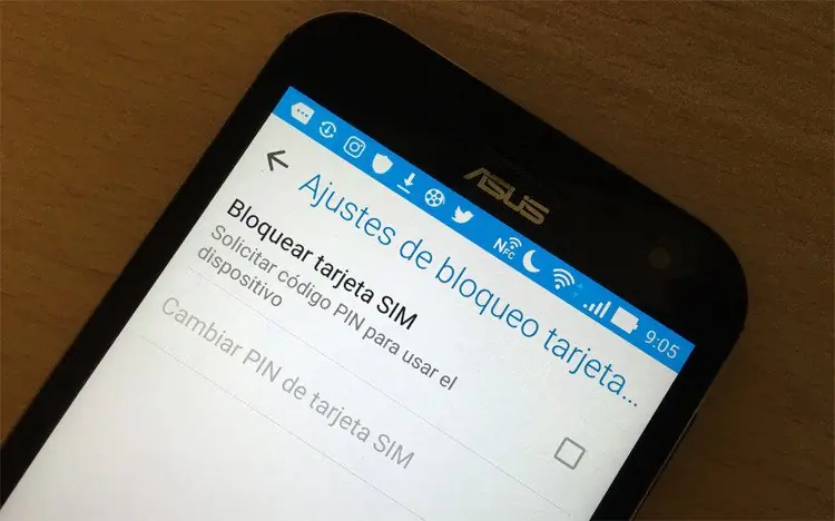Como cambiar el PIN de la tarjeta SIM