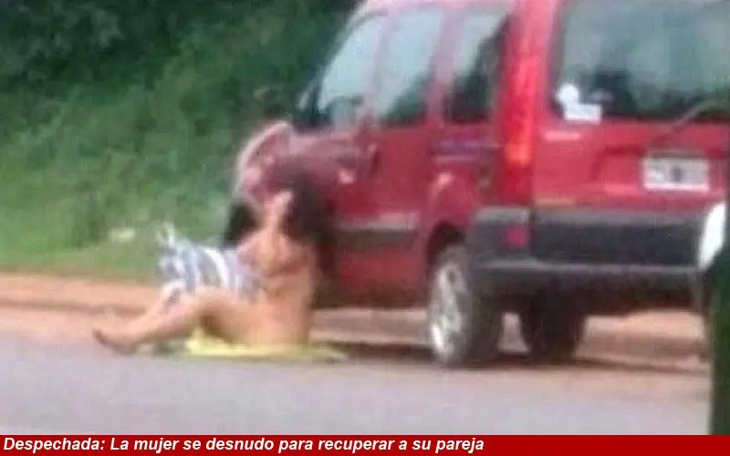La argentina que se desnudo para recuperar a su novio