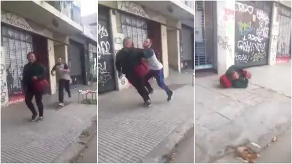 Indignante: Rugbier Cobarde Golpea Linyera x Diversión