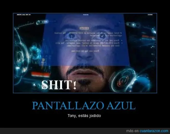 pantallazo azul