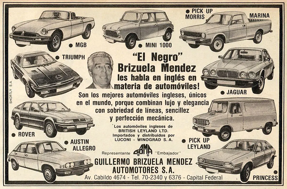 La concesionaria de Guillermo Brizuela Mendez