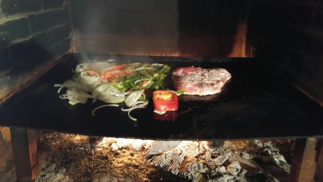 Hice una plancha para la parrilla