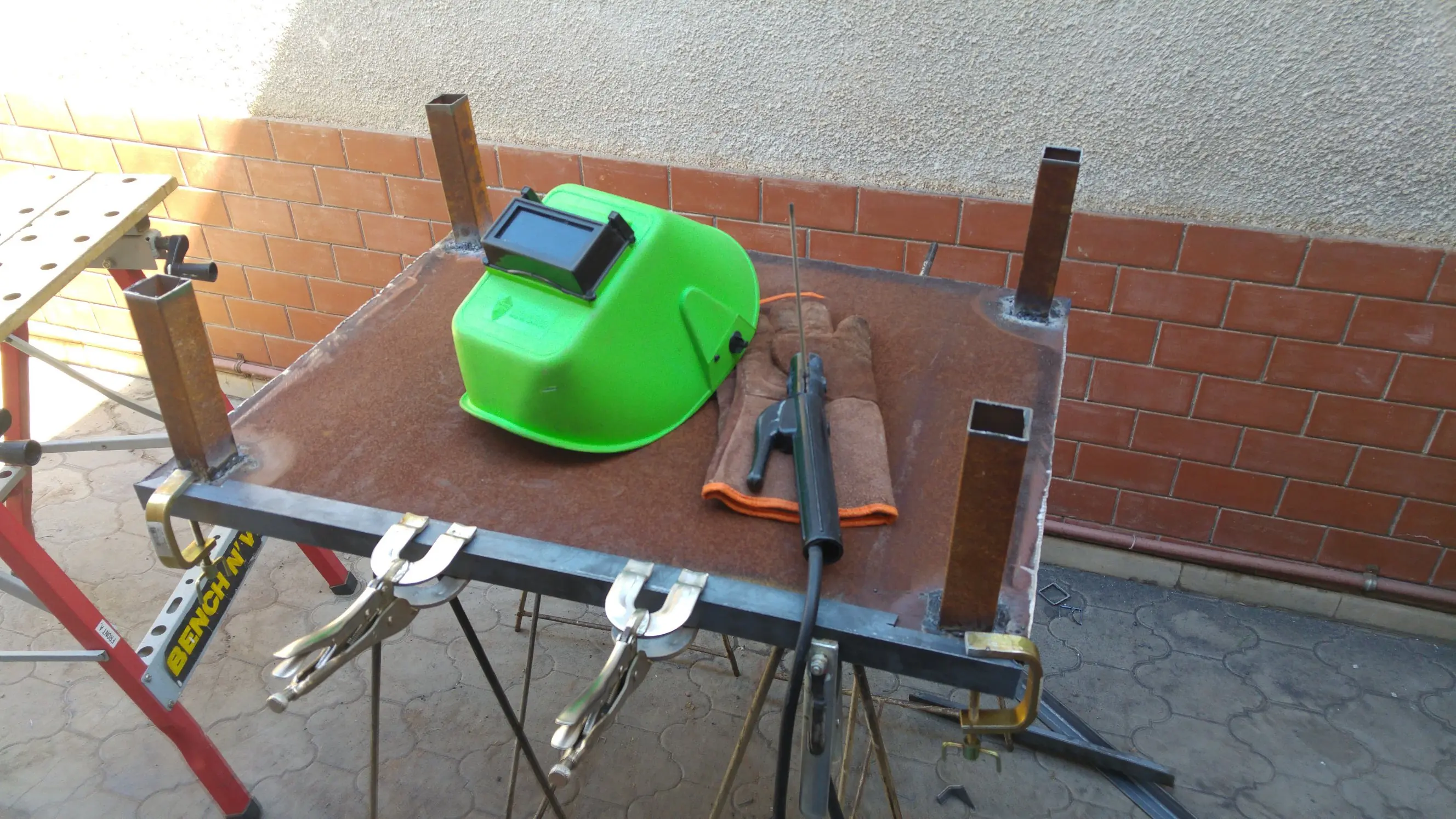Hice una plancha para la parrilla
