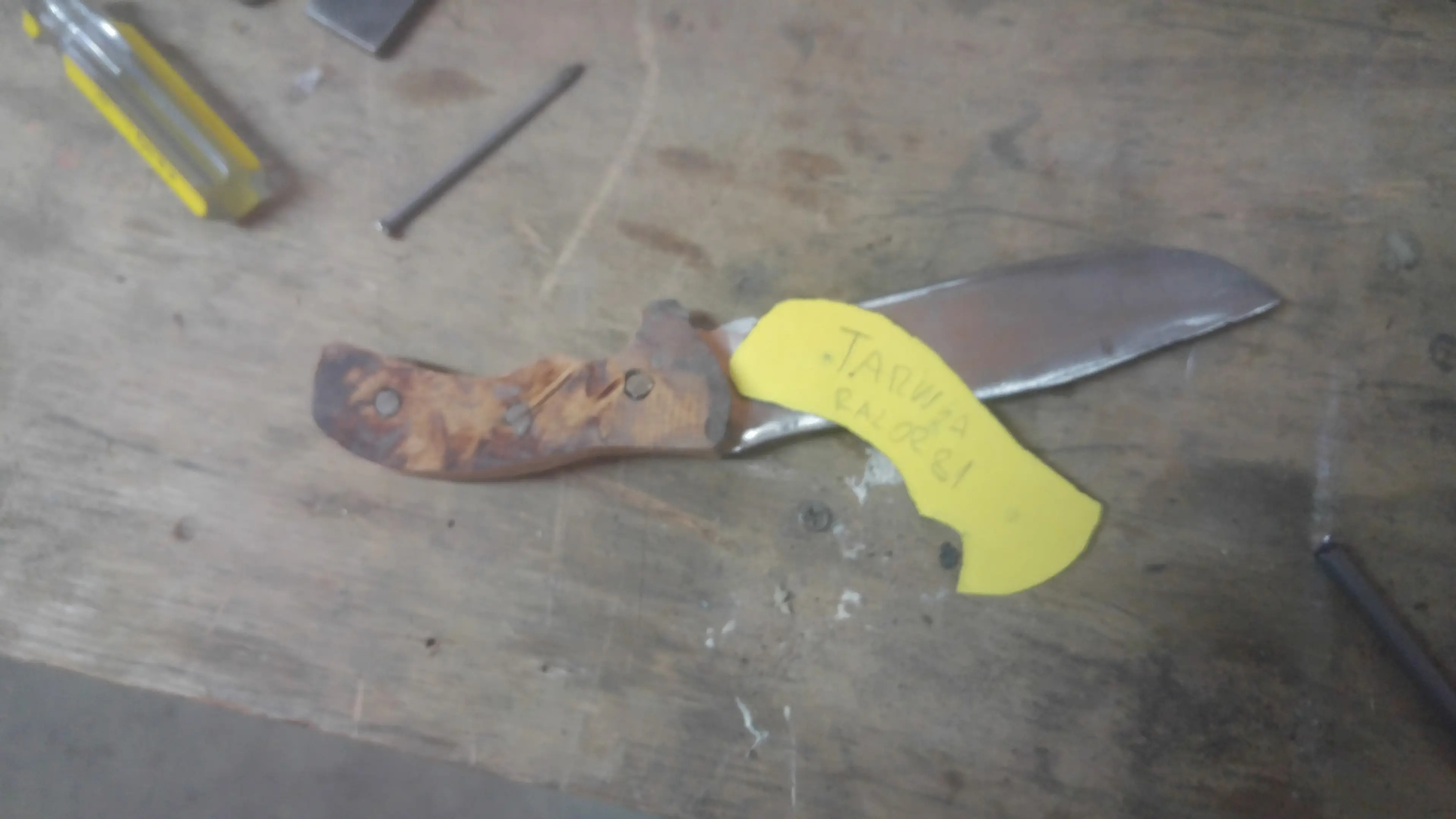 cuchillos artesanales